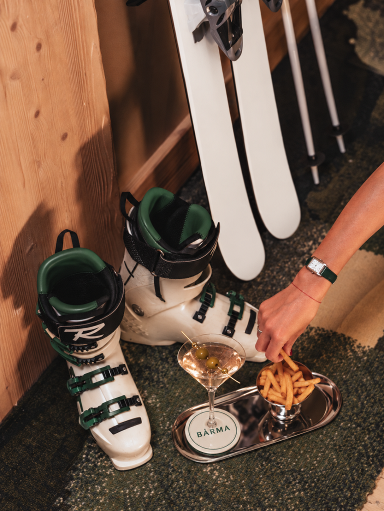 Apéritif chic sur les pistes(1)